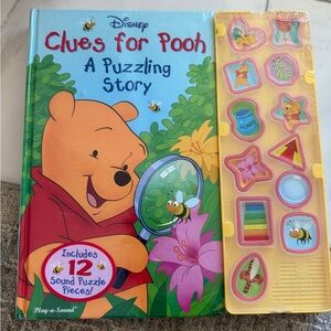 Disney Clues for Pooh: A Puzzling Story Book